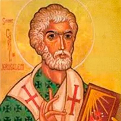 San Cirilo de Jerusalén, obispo y doctor de la Iglesia