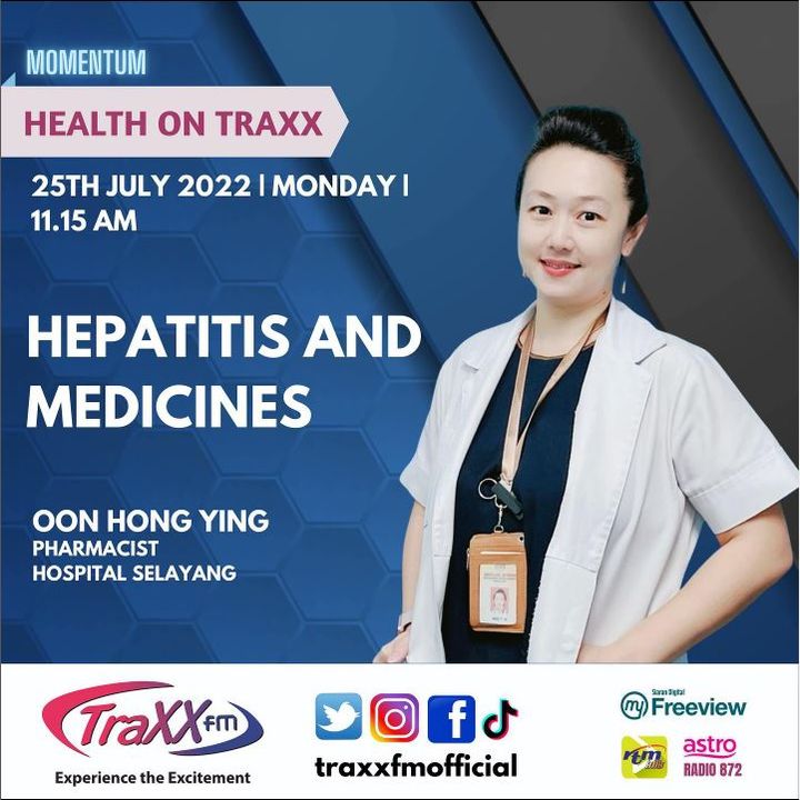 Health on TRAXX : Hepatitis and Medicines | Monday 25th July 2022 | 11:15 am