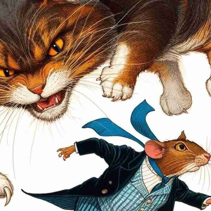 Por qué al gato no le gusta el ratón 🐱🐭 el origen de su odio 😡😲 ¿Tu que harias si fueses el gato?