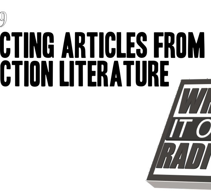 Lessons #9 - Extracting Articles From Non-Fiction Books