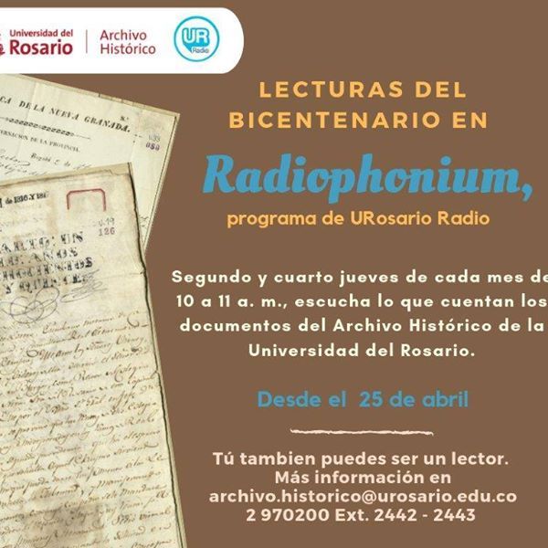 Lecturas del Bicentenario con Radiophonium en FILBO 2019