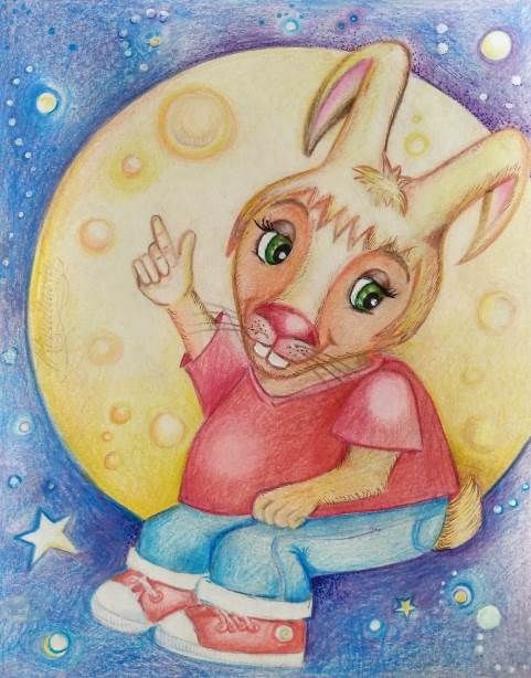 Cuento Infantil Cómo llegó el conejo a la Luna - Cuentos Antes de Dormir