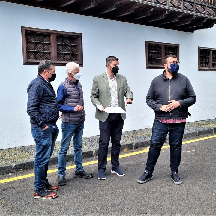 Declaraciones de Juanjo Neris sobre la mejora del entorno del Real Santuario de las Nieves.