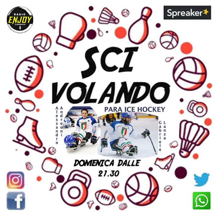 Il Para ice Hockey con Alessandro Andreoni, Gabriele Lanza e Lucrezia Zandri
