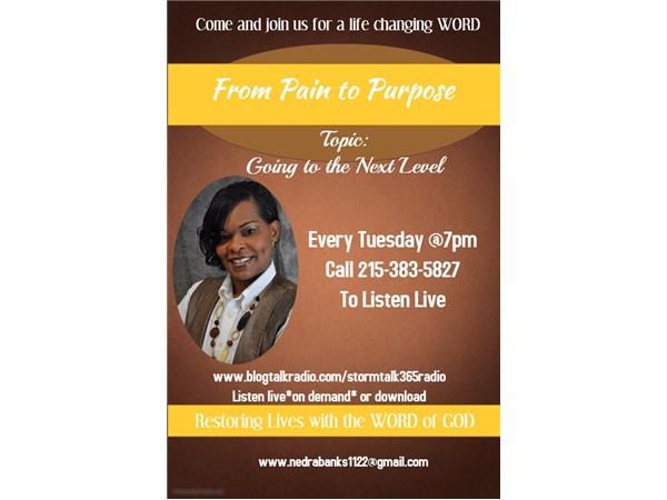 "From Pain to Purpose" with Pastor Nedra