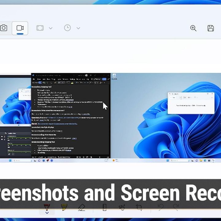 HOW 43: Screenshots and Screen Recordings - How to Capture Your Screen in Windows 11