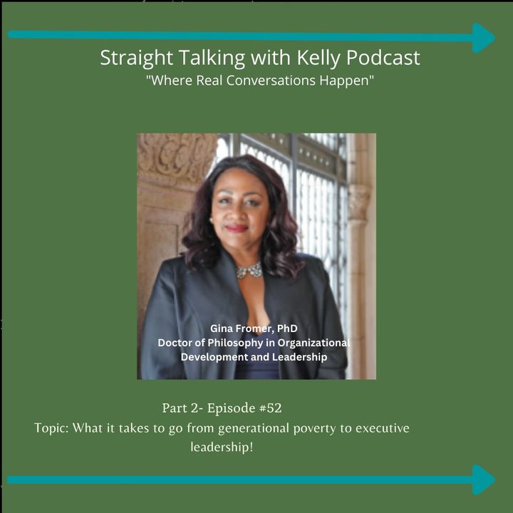Straight Talking with Kelly-Gina Fromer, PhD discusses critical points in her Dissertation