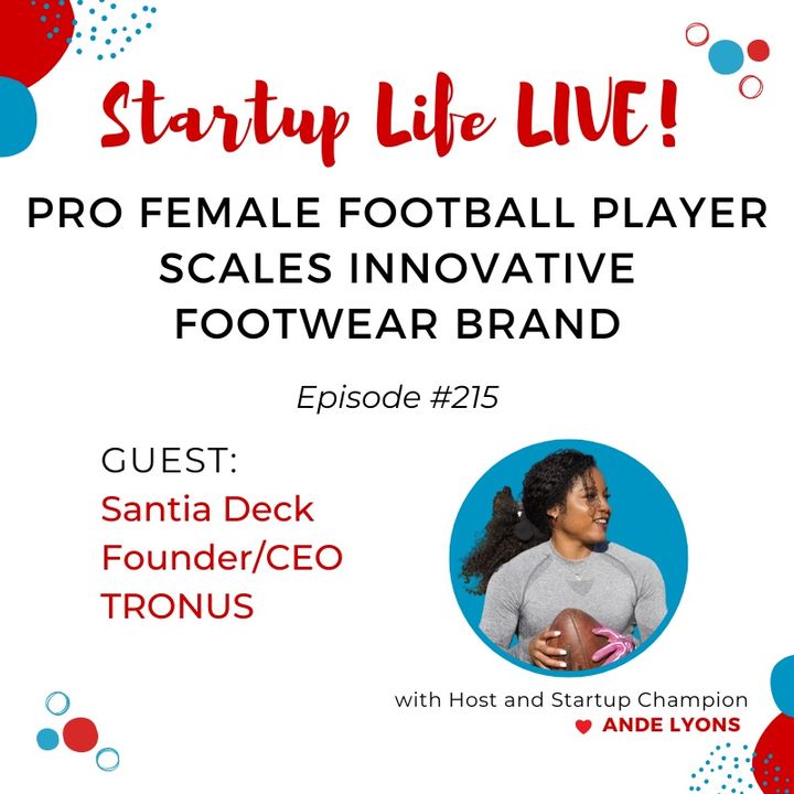 EP 215 Pro Female Football Player Scales Innovative Footwear Brand