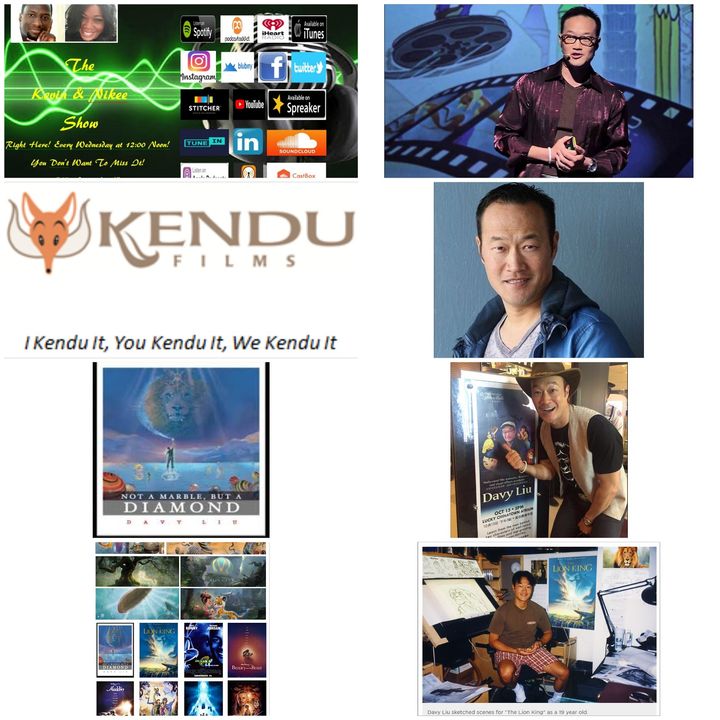 The Kevin & Nikee Show  - Celebrating Men - Davy Liu - Multi Award-winning Animator,  Writer, Author and C.E.O. of Kendu Films