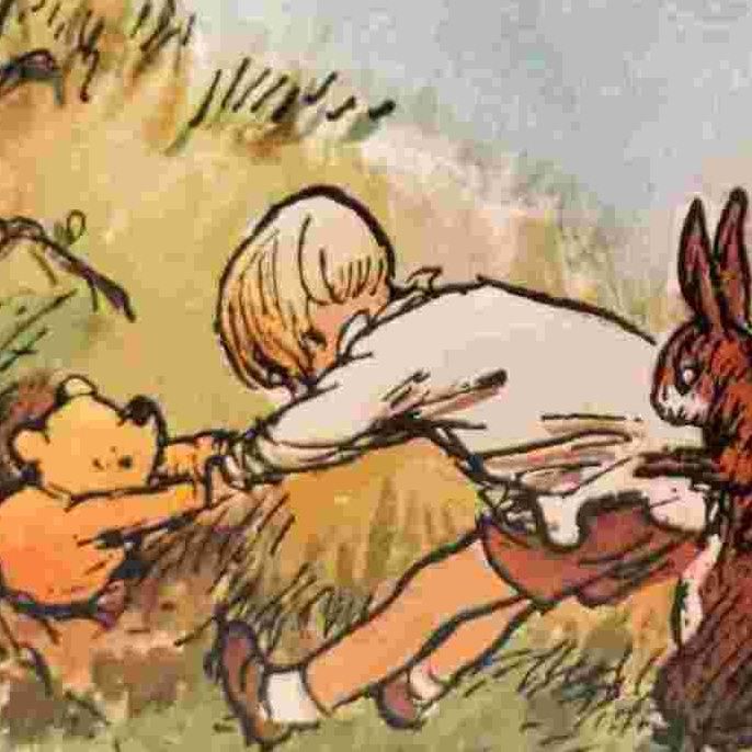 WINNIE DE PO visita a conejo y se queda atrapado 🐰 Audiocuento infantil Disney | Cap II (parte 2/2) 🧸 Episodio 4