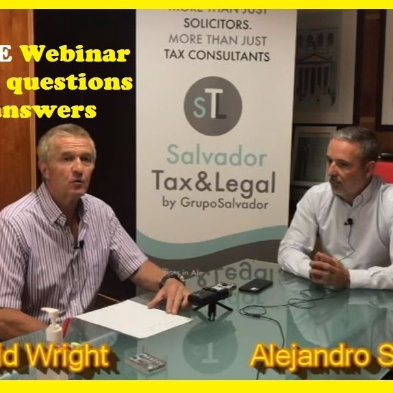 British in Spain live webinar with the experts