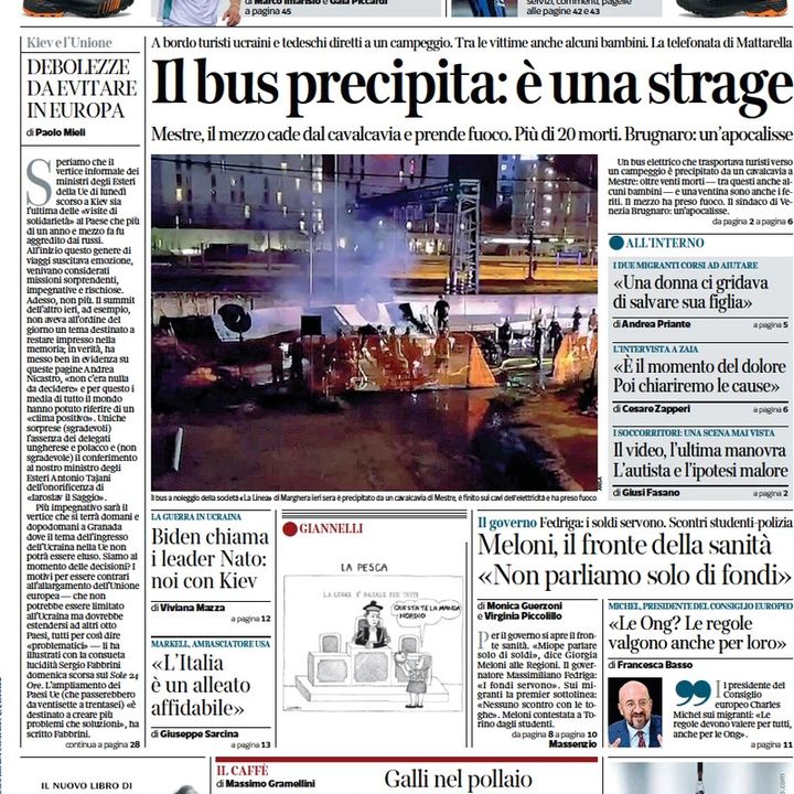 Rassegna stampa del 4 ottobre 2023