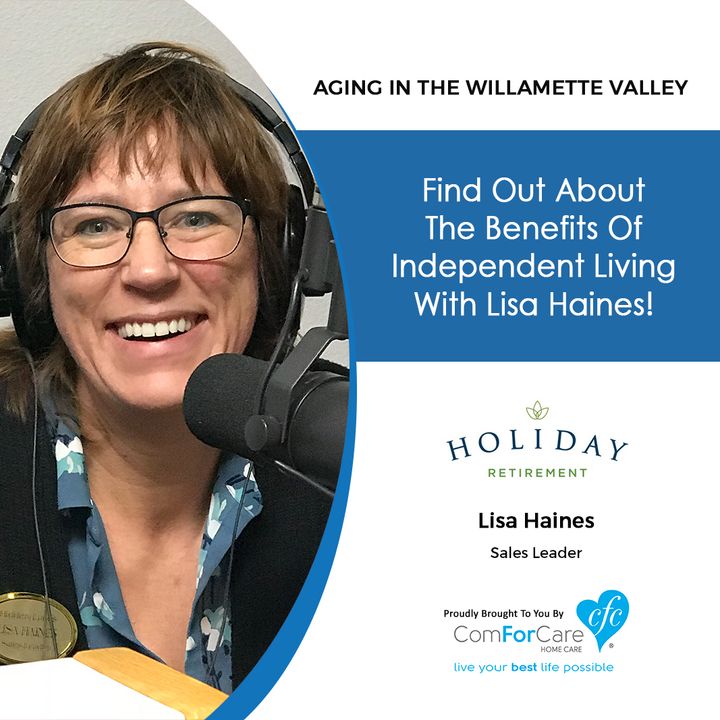 2/19/19: Lisa Haines with Holiday Retirement at Hidden Lakes | Find out about the benefits of Independent Living with Lisa Haines!
