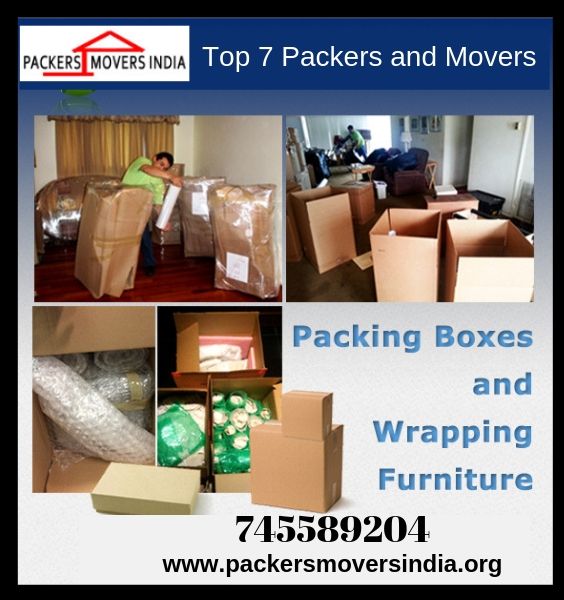 Top 7 packers and movers