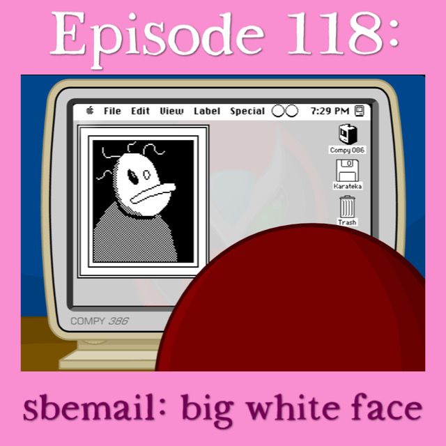 118: sbemail: big white face