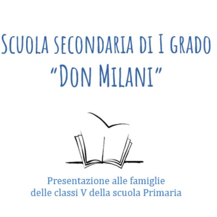 Open day Scuola Don Milani - 9 dicembre 2020