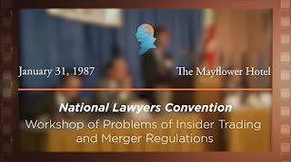 Workshop on Problems of Insider Trading and Merger Regulations [Archive Collection]