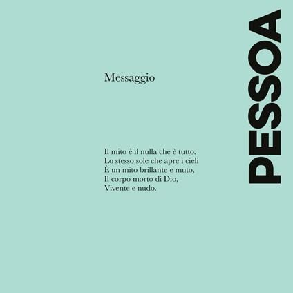 Francesco Zambon "Messaggio" Pessoa