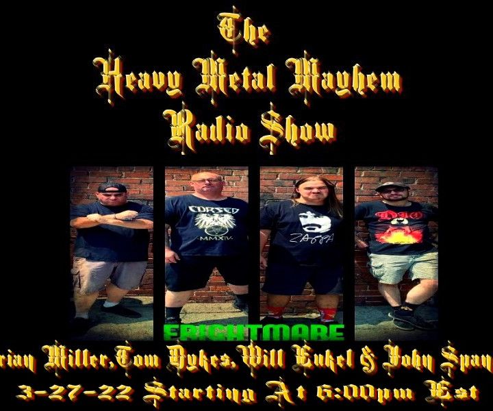 Guest Brian Miller Of Frightmare 3/27/22