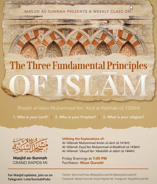 The Three Fundamental Principles Class