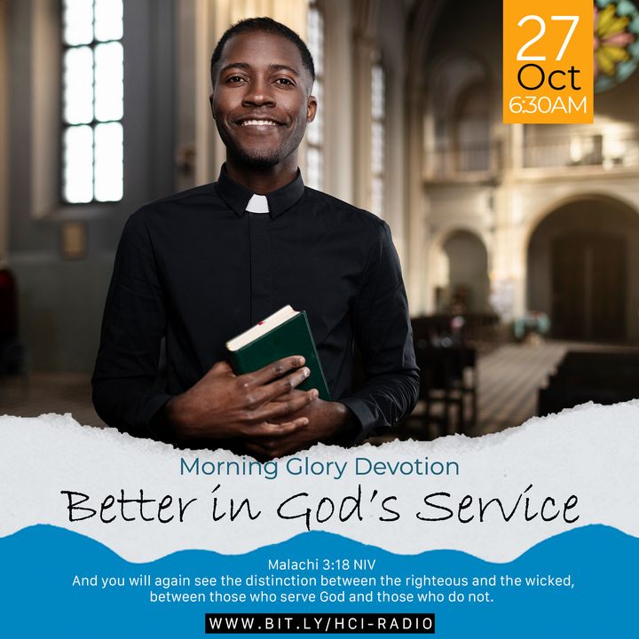 MGD: Better in God's Service