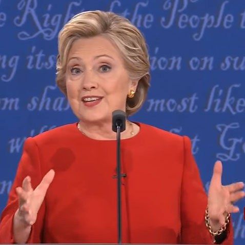 Polls say Clinton won the first debate