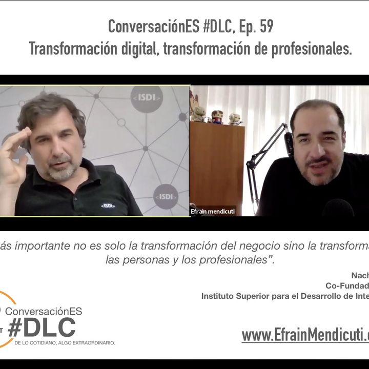 Episodio 59  - ConversaciónES #DLC con Nacho de Pinedo