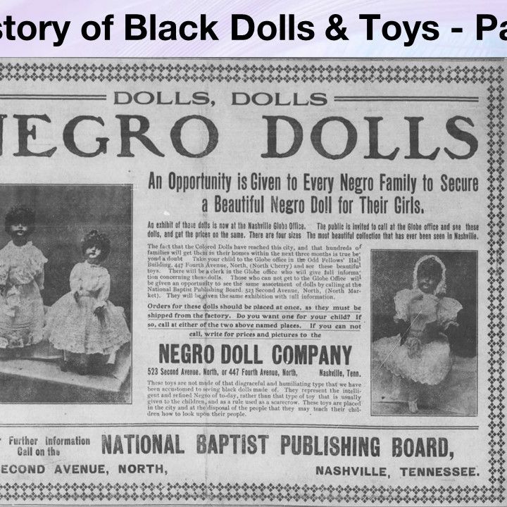 TNCP Review (8) Part 1,reviews the lack of Black dolls and toys for Black children in Michigan