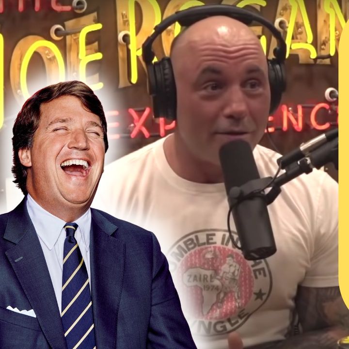 JOE ROGAN Says TUCKER Going To Rumble Would Be HUGE