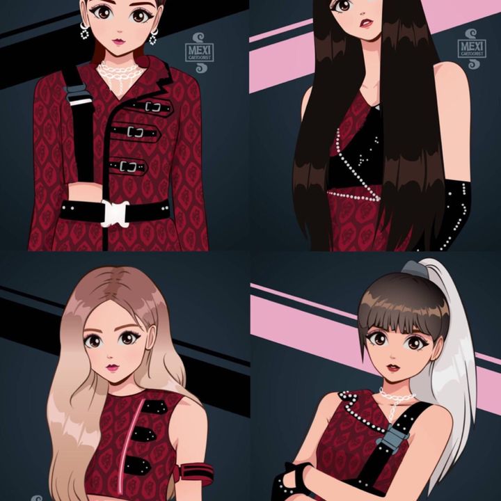 Rosé, Jennie, Lisa, Jisoo (BLACKPINK) secreto de pelo_Hot Noticia