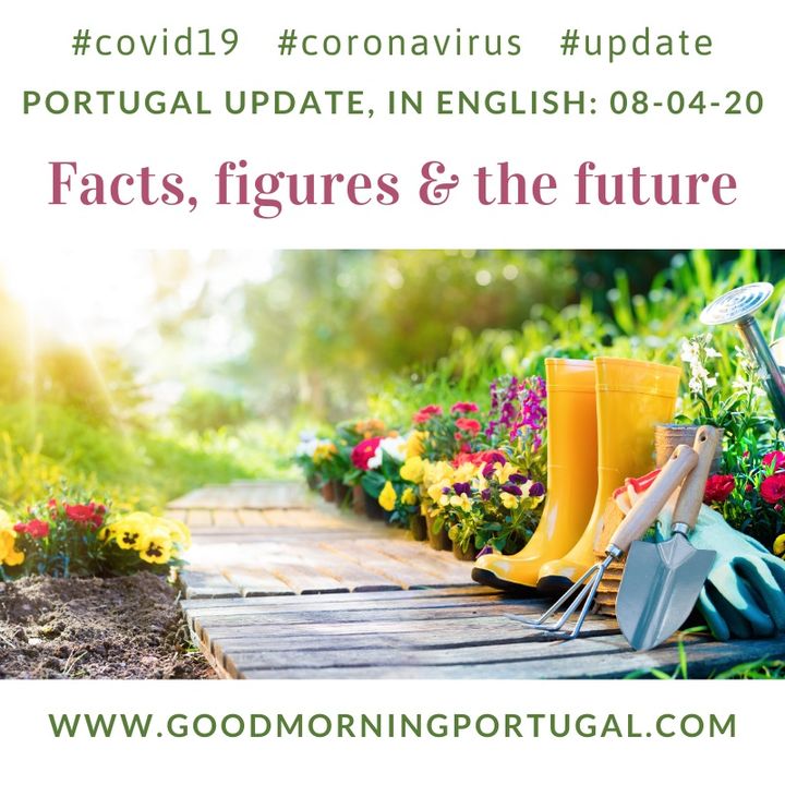 Covid19 Coronavirus Update 08-04-20 (For Portugal, in English)