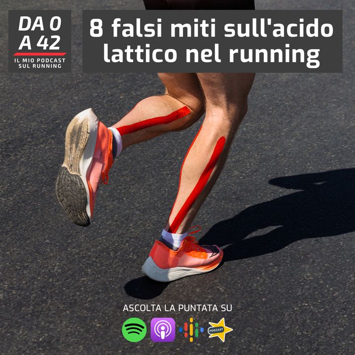 8 falsi miti sull'acido lattico nel running