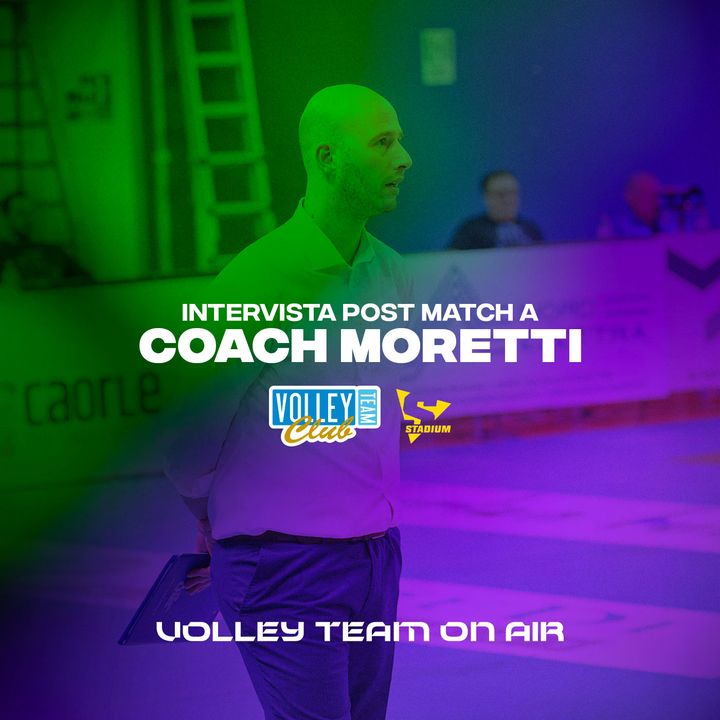 Le parole di coach Moretti