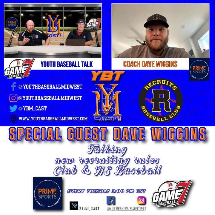 Special Guest Dave Wiggins HC Webster Groves/Recruits Baseball | Baseball Talk