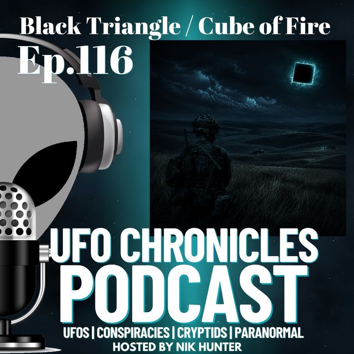 Ep.116 Black Triangle / Cube of Fire artwork