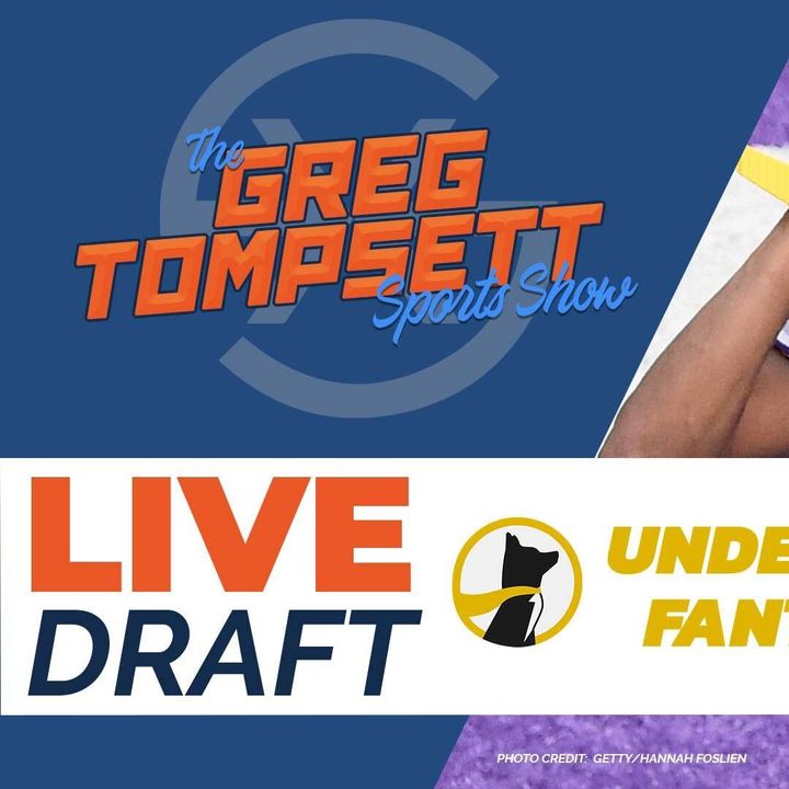 Live Underdog Best Ball Fantasy Draft | TGTSS Ep 17