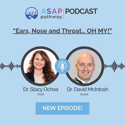 Ep. 6 Ears, Nose and Throat ….OH MY!  Dr. David McIntosh