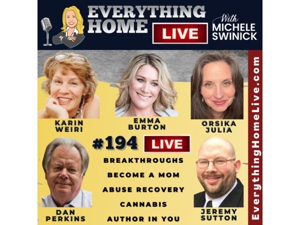 194 LIVE: Breakthroughs, Become A Mom, Abuse Recovery, Cannabis, Author In You