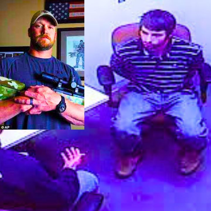 Police Interrogation of Man Who Killed American Sniper Chris Kyle and Friend 