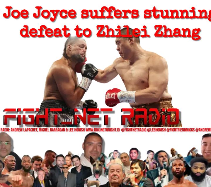 Joe Joyce suffers stunning defeat to Zhilei Zhang