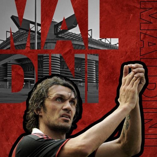 Paolo Maldini - Leggendaria bandiera del Milan