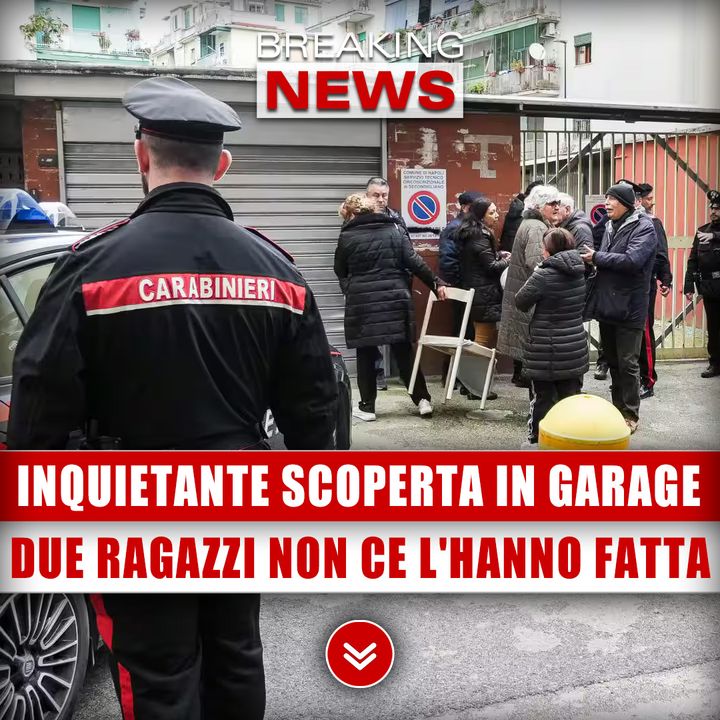 Inquietante Scoperta In Un Garage: Due Ragazzi Non Ce L'Hanno Fatta! 