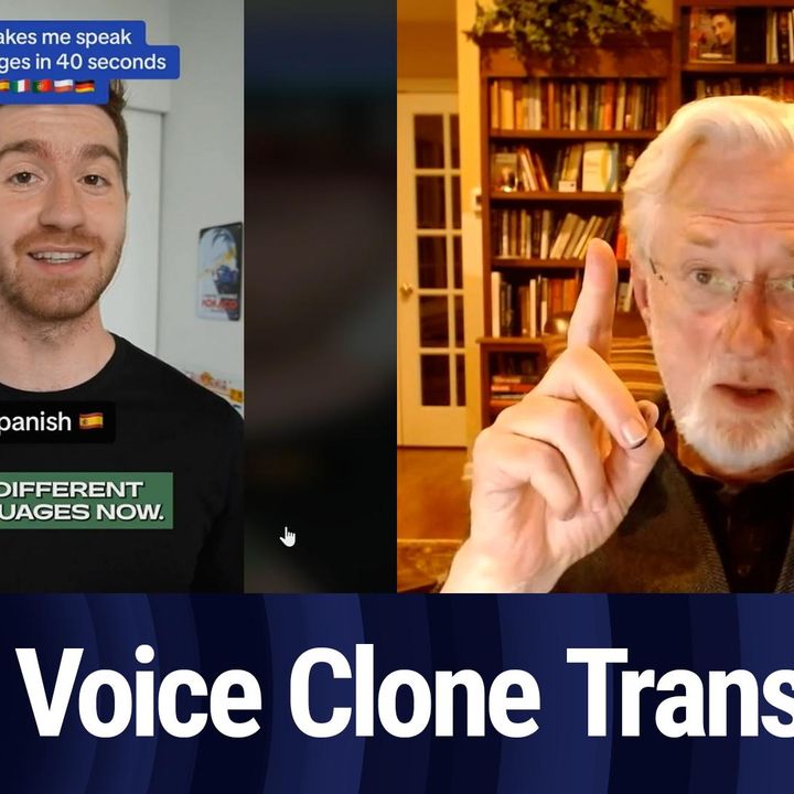 TWIG Clip: AI Clones Voices for Automatic Translation