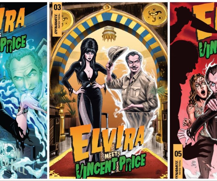 Source Material #351 - Elvira Meets Vincent Price (Dynamite, 2021)
