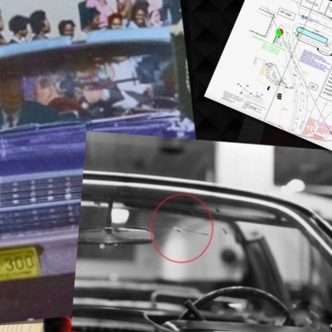 The #JFK Assassination Coverup: #Evidence on the Car’s Windshield, a Deep Dive