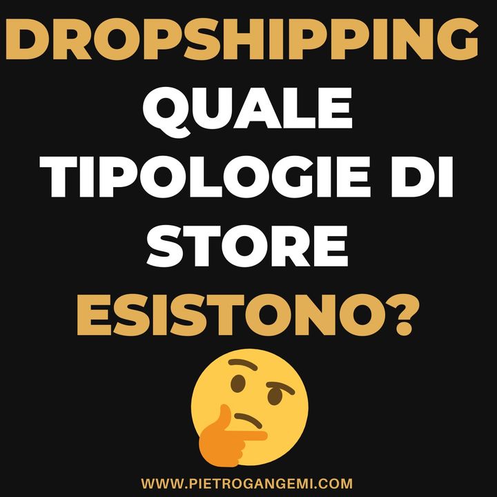 Dropshipping Italia - Quale Tipologie Di Store Esistono e quali sono le più profittevoli