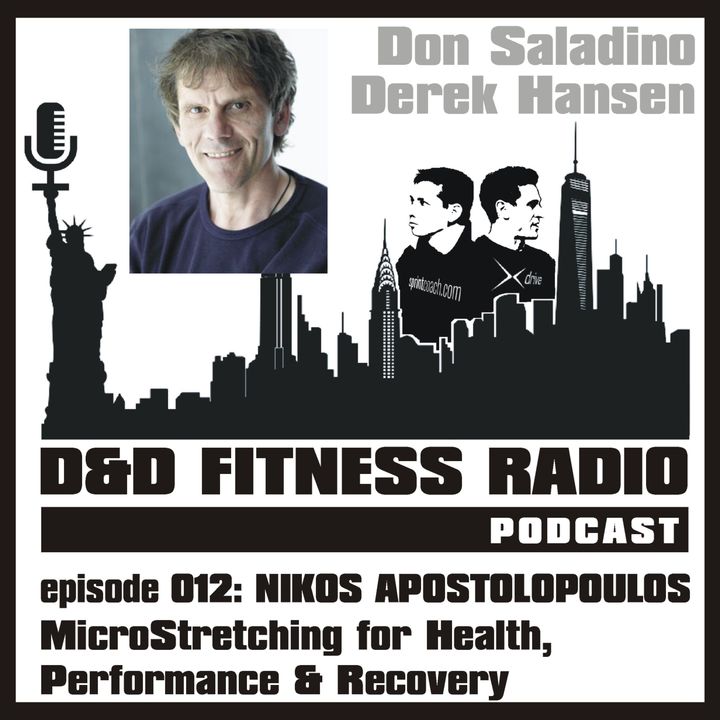 D&D Fitness Radio Podcast - Episode 012 - Nikos Apostolopoulos:  MicroStretching for Health, Performance and Recovery