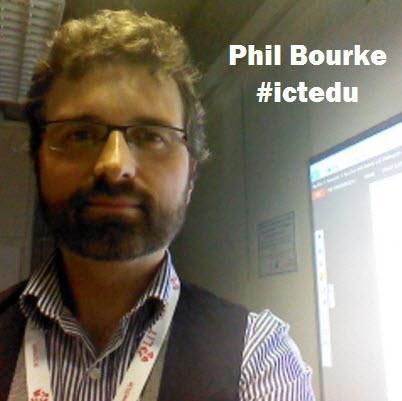 Phil Bourke at #ictedu