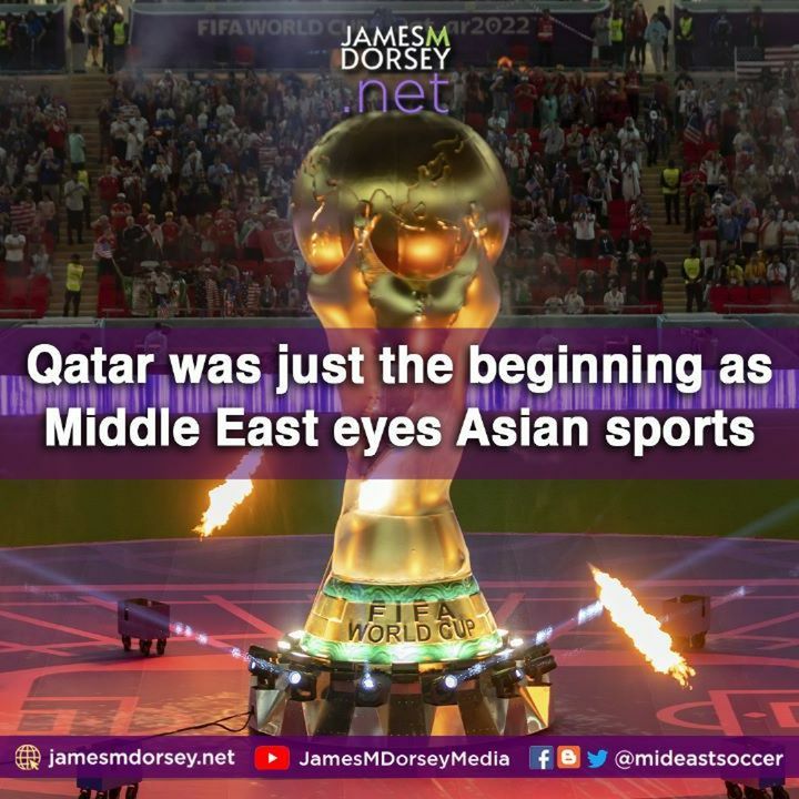 Qatar Was Just The Beginning As The Middle East Eyes Conquering Asian Sports
