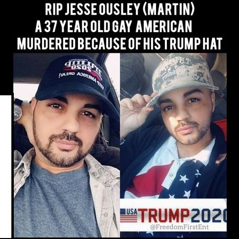 Jesse Ousley's (Murdered Gay Trump Supporter) Dad Confirms Son Wore MAGA Hat During Fatal Assault
